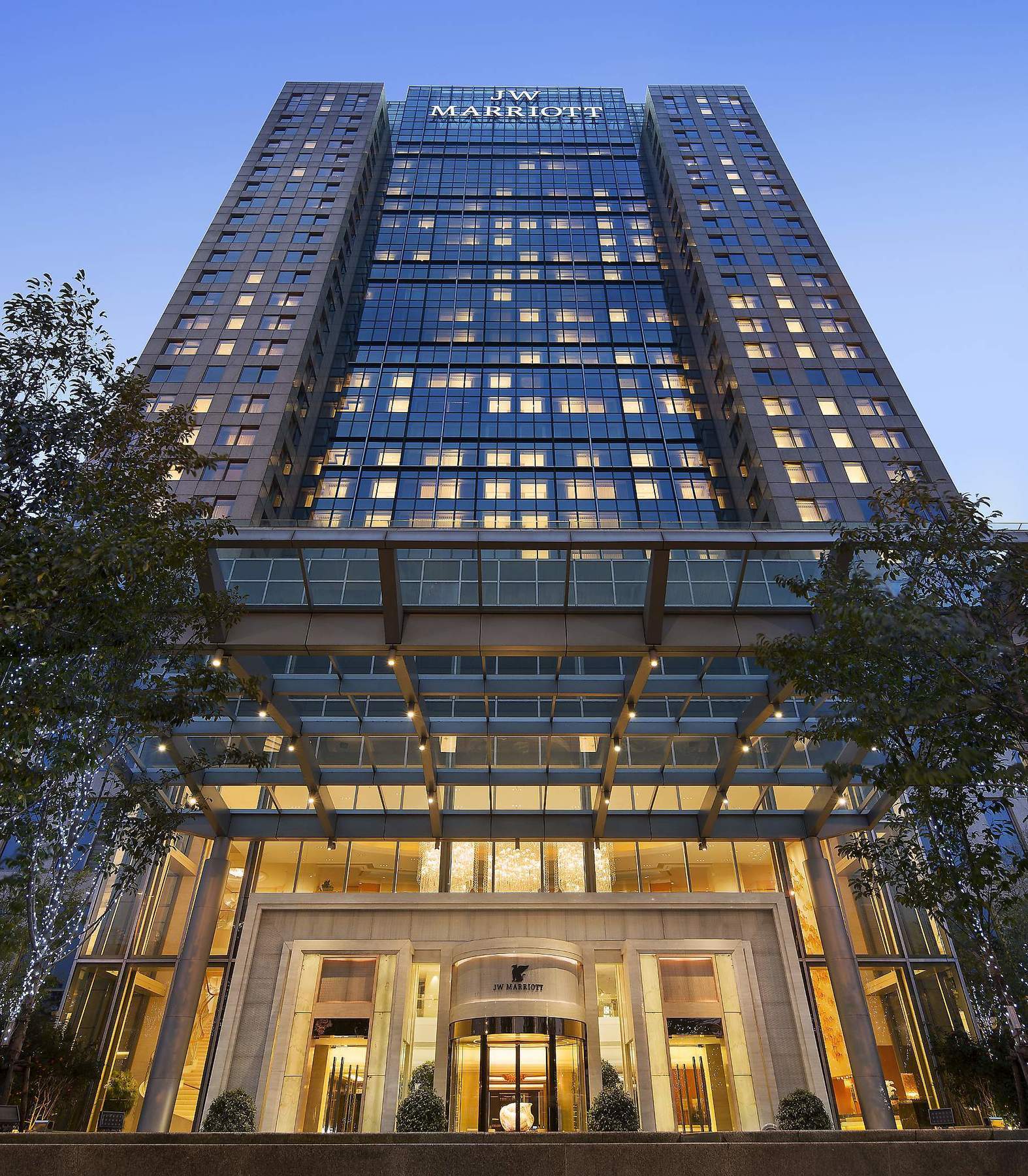Jw Marriott Hotel Shanghai Changfeng Park Exterior photo